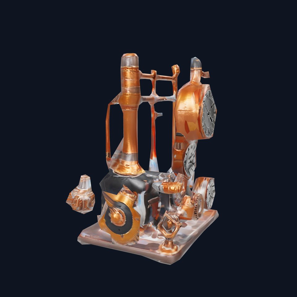 Steampunk Clockwork Brass model pack